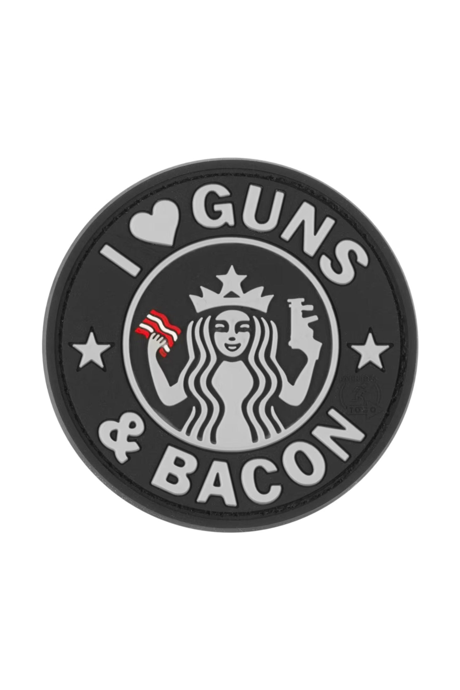 JTG Guns and Bacon Rubber Patch