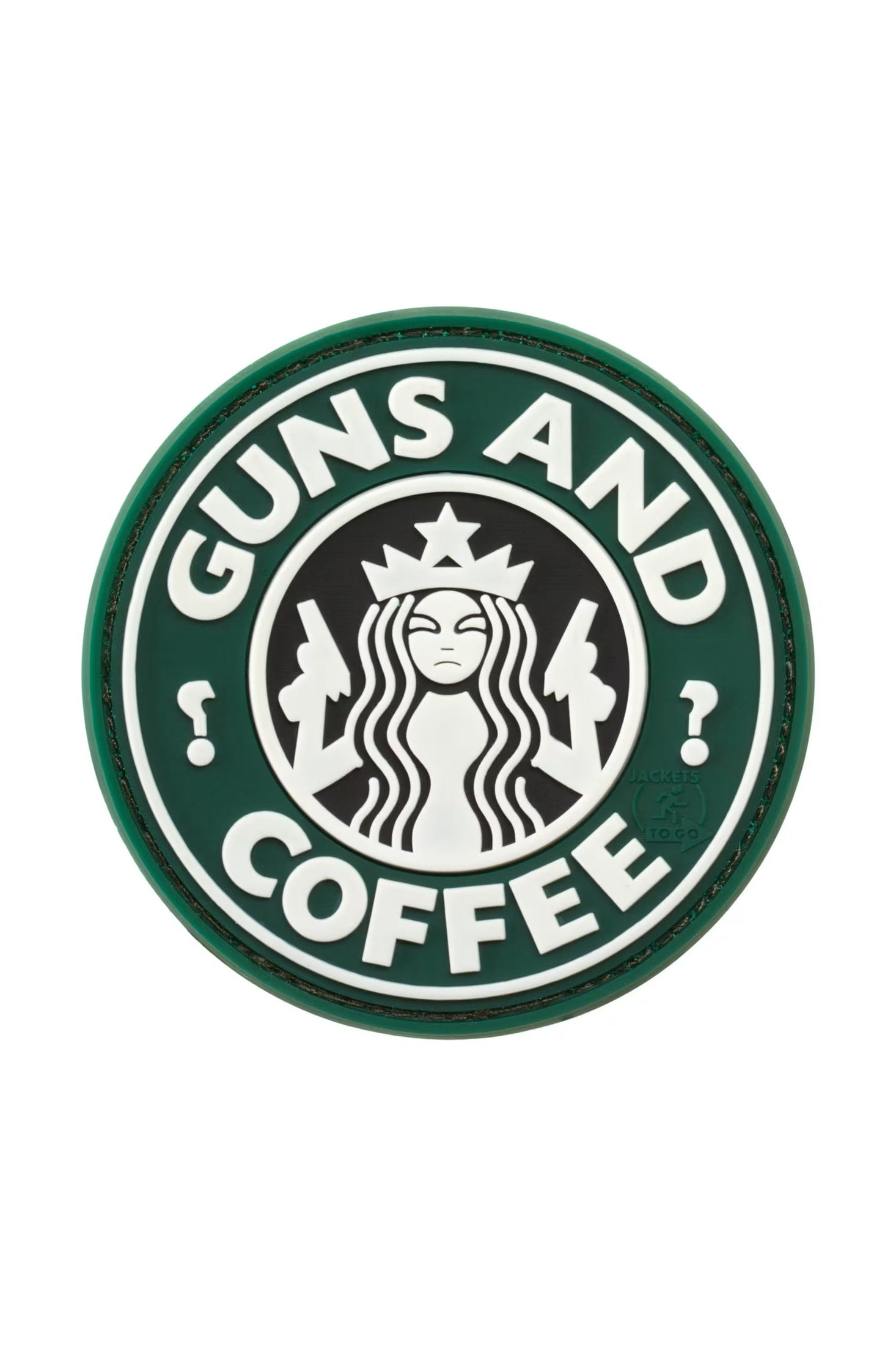 JTG Guns and Coffee Rubber Patch