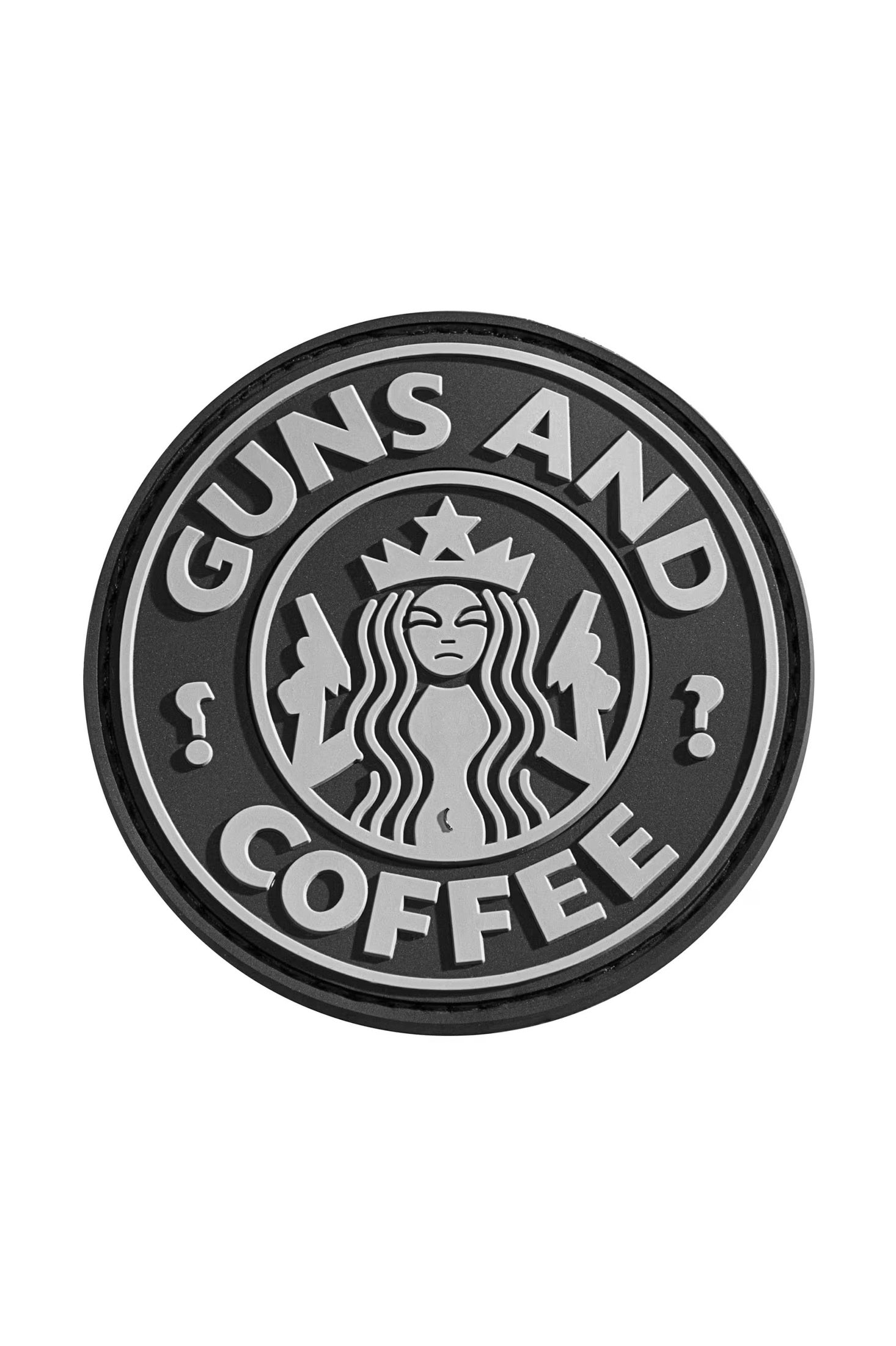 JTG Guns and Coffee Rubber Patch