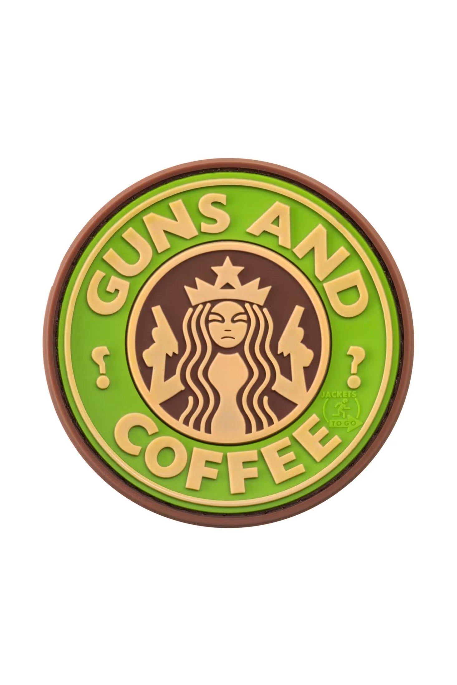 JTG Guns and Coffee Rubber Patch