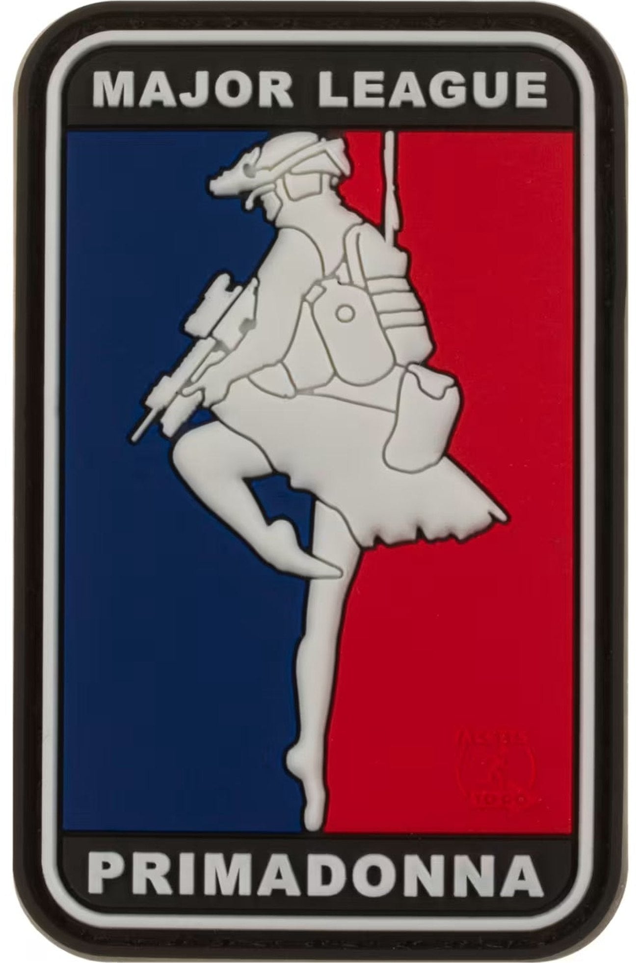 JTG Major League Primadonna Rubber Patch