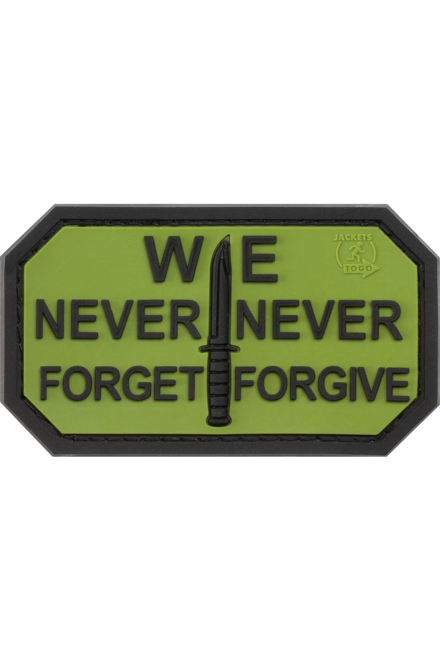 JTG Never Forget Rubber Patch