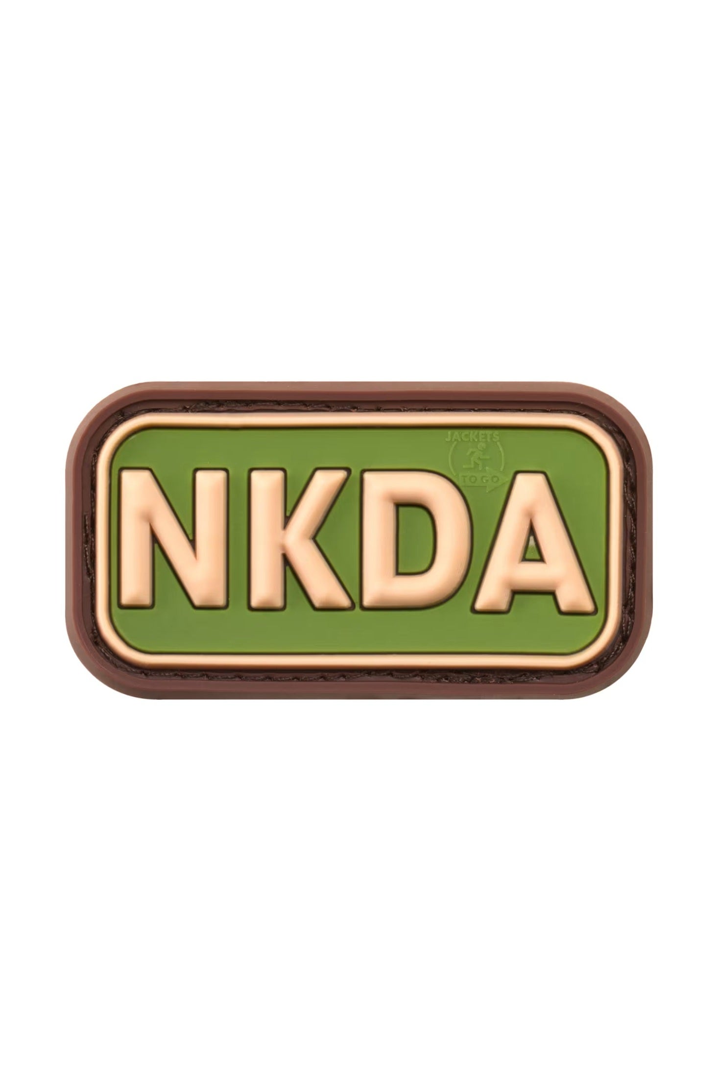 JTG NKDA Rubber Patch