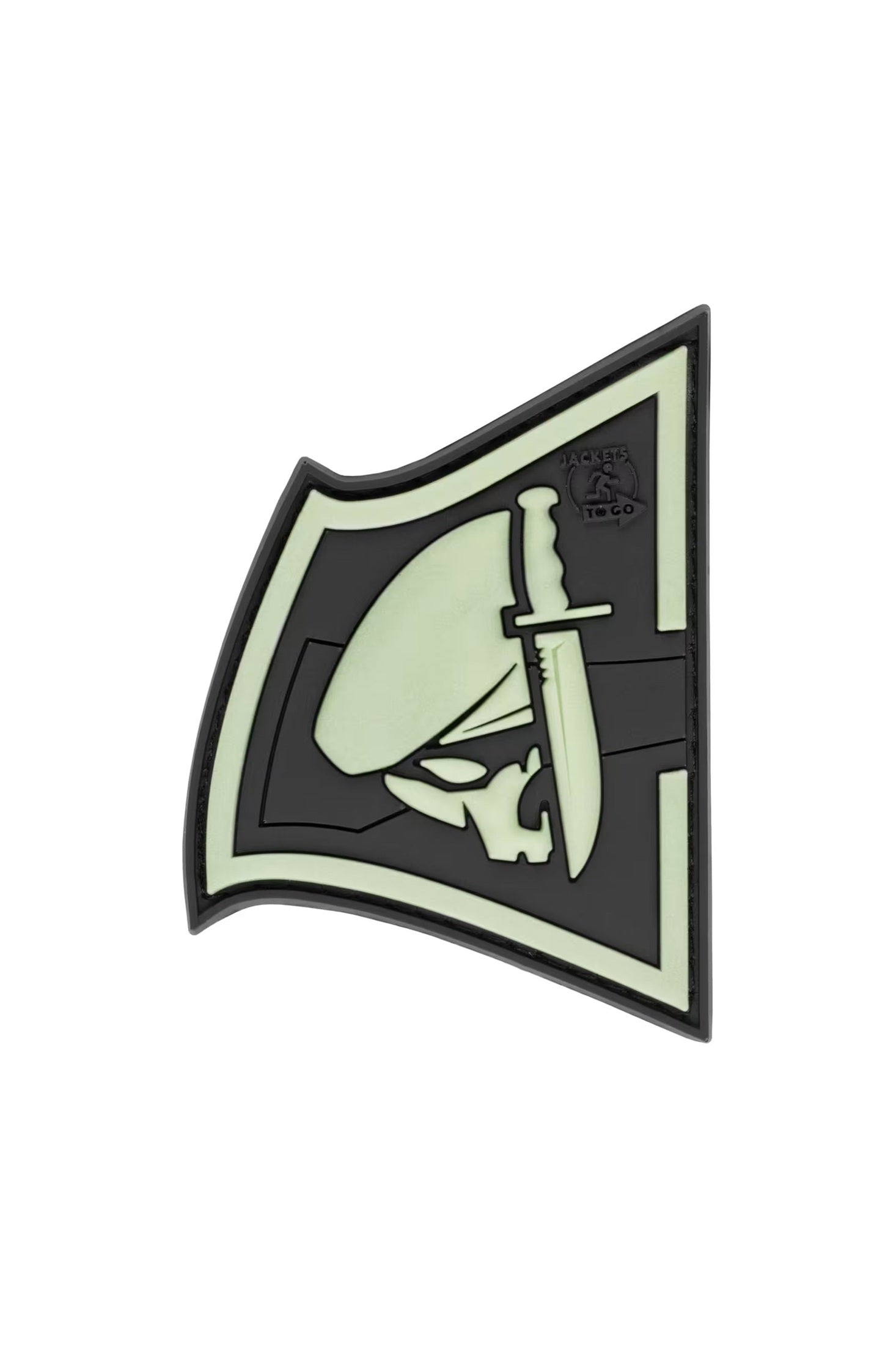 JTG Rebel Skull Rubber Patch
