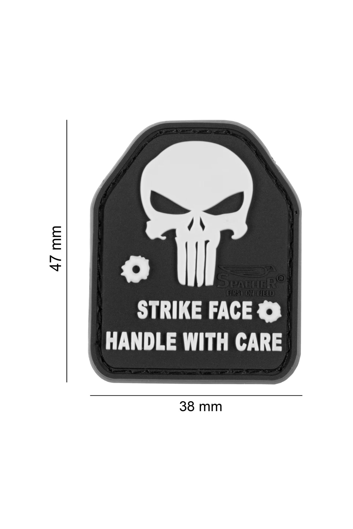 JTG SAPI Skull Rubber Patch
