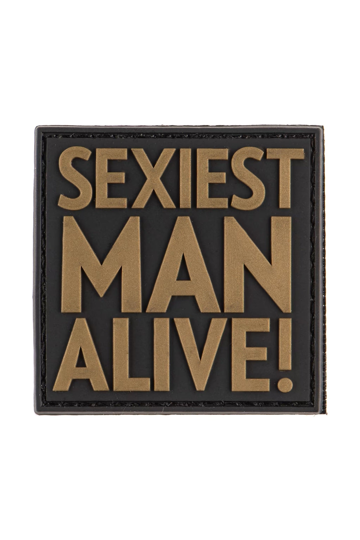 JTG Sexiest Man Alive Black Patch