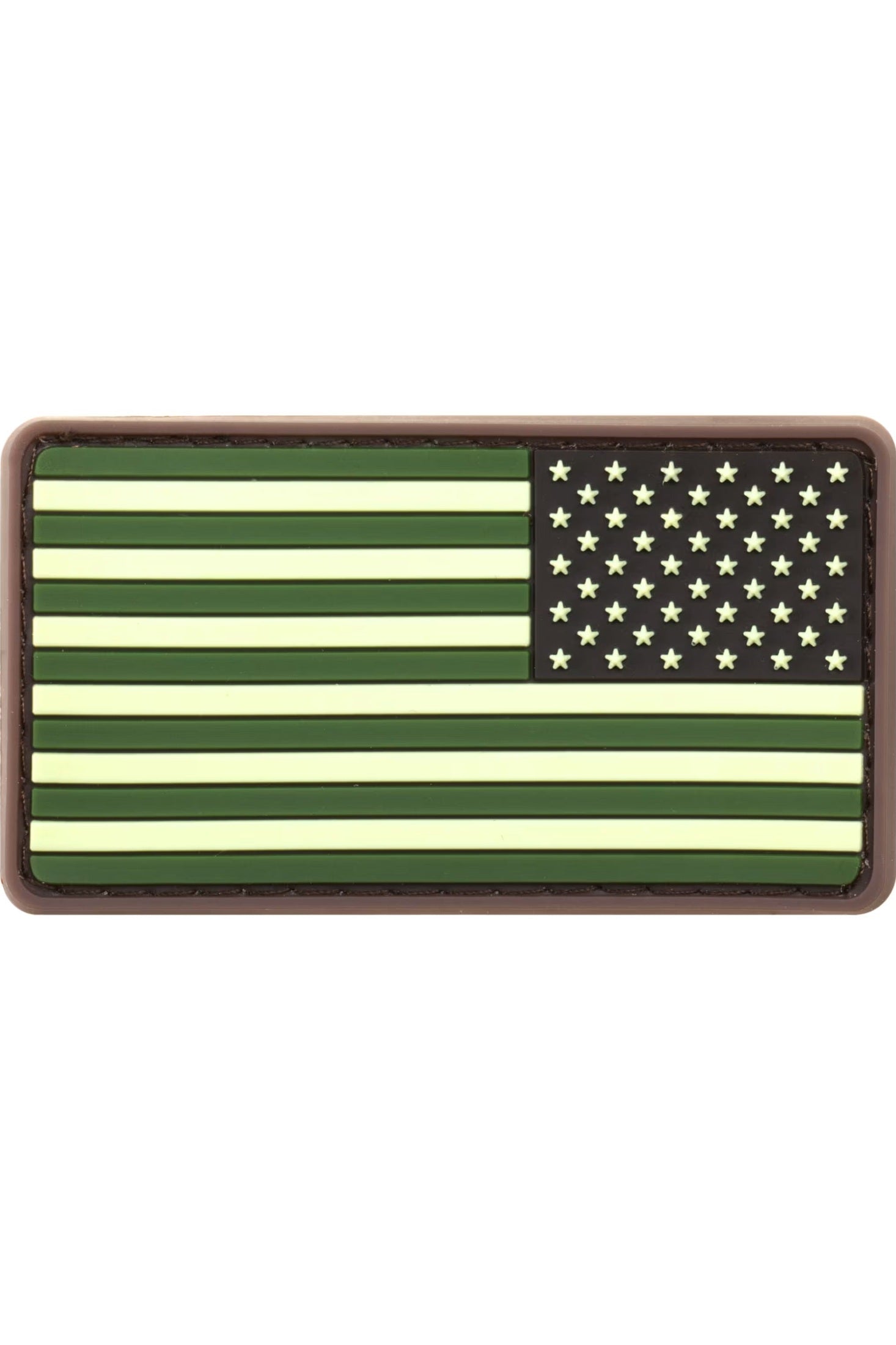 JTG US Flag Rubber Patch Reversed