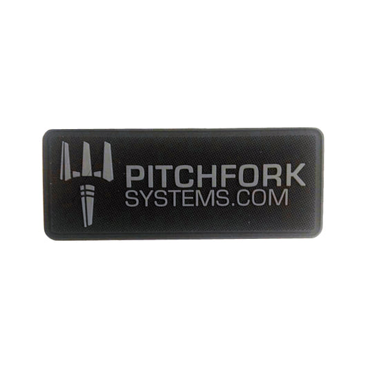 Pitchfork The Brand Patch - Pitch Noir