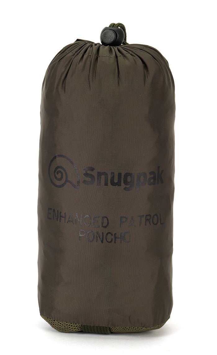 SNUGPAK ENHANCED PATROL PONCHO OLIV - REGENPONCHO